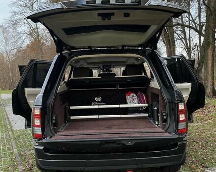 Черный Ленд Ровер Рендж Ровер, объемом двигателя 5 л и пробегом 175 тыс. км за 40300 $, фото 33 на Automoto.ua