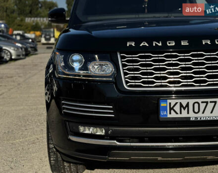 Ленд Ровер Рендж Ровер 2014 у Житомирі на Automoto.ua Чорний Ленд Ровер Рендж Ровер, об'ємом двигуна 5 л та пробігом 144 тис. км за 38999 $, фото 8 на Automoto.ua