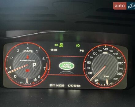 Черный Ленд Ровер Рендж Ровер, объемом двигателя 5 л и пробегом 175 тыс. км за 40300 $, фото 70 на Automoto.ua