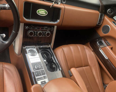 Черный Ленд Ровер Рендж Ровер, объемом двигателя 4.37 л и пробегом 210 тыс. км за 39999 $, фото 18 на Automoto.ua