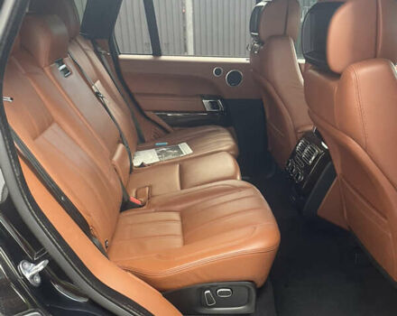 Черный Ленд Ровер Рендж Ровер, объемом двигателя 4.37 л и пробегом 210 тыс. км за 39999 $, фото 23 на Automoto.ua