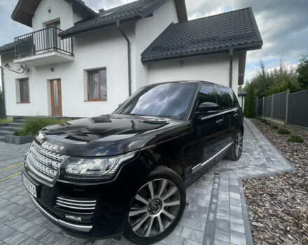 Черный Ленд Ровер Рендж Ровер, объемом двигателя 4.37 л и пробегом 210 тыс. км за 39999 $, фото 1 на Automoto.ua