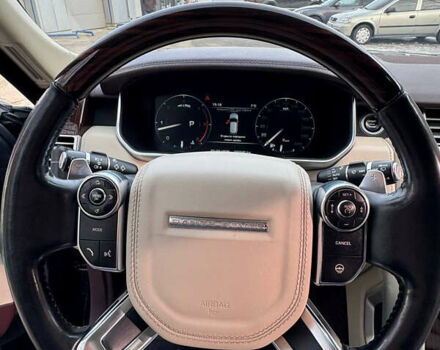 Черный Ленд Ровер Рендж Ровер, объемом двигателя 4.37 л и пробегом 220 тыс. км за 40000 $, фото 19 на Automoto.ua