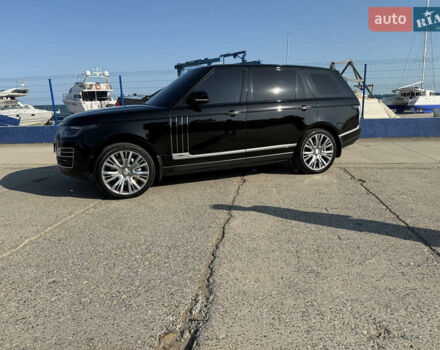 Черный Ленд Ровер Рендж Ровер, объемом двигателя 4.37 л и пробегом 202 тыс. км за 61499 $, фото 18 на Automoto.ua