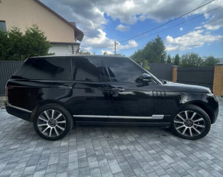 Черный Ленд Ровер Рендж Ровер, объемом двигателя 4.37 л и пробегом 210 тыс. км за 39999 $, фото 3 на Automoto.ua