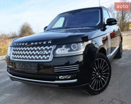 Чорний Ленд Ровер Рендж Ровер, об'ємом двигуна 3 л та пробігом 159 тис. км за 34750 $, фото 10 на Automoto.ua