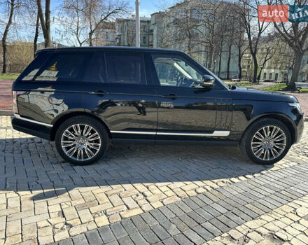 Черный Ленд Ровер Рендж Ровер, объемом двигателя 2.99 л и пробегом 163 тыс. км за 37000 $, фото 4 на Automoto.ua