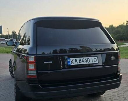 Чорний Ленд Ровер Рендж Ровер, об'ємом двигуна 4.37 л та пробігом 146 тис. км за 48300 $, фото 2 на Automoto.ua