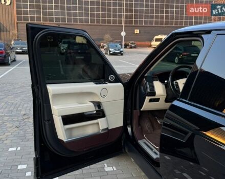 Черный Ленд Ровер Рендж Ровер, объемом двигателя 5 л и пробегом 206 тыс. км за 29500 $, фото 18 на Automoto.ua