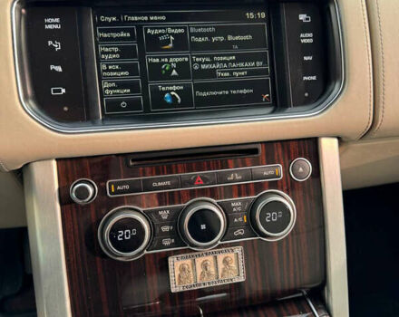 Черный Ленд Ровер Рендж Ровер, объемом двигателя 4.37 л и пробегом 220 тыс. км за 40000 $, фото 18 на Automoto.ua