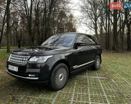 Черный Ленд Ровер Рендж Ровер, объемом двигателя 5 л и пробегом 175 тыс. км за 40300 $, фото 7 на Automoto.ua