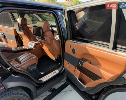 Черный Ленд Ровер Рендж Ровер, объемом двигателя 4.37 л и пробегом 202 тыс. км за 61499 $, фото 34 на Automoto.ua