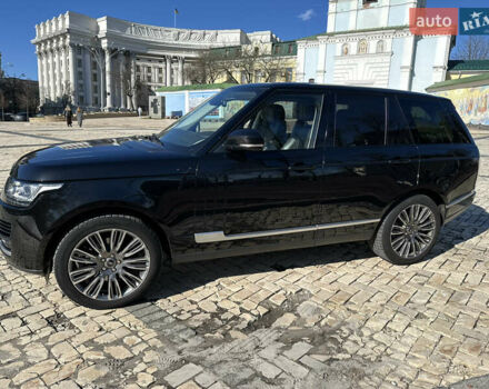 Черный Ленд Ровер Рендж Ровер, объемом двигателя 2.99 л и пробегом 163 тыс. км за 37000 $, фото 3 на Automoto.ua