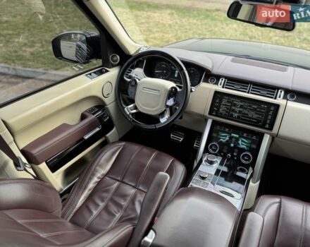 Чорний Ленд Ровер Рендж Ровер, об'ємом двигуна 4.4 л та пробігом 221 тис. км за 28800 $, фото 16 на Automoto.ua