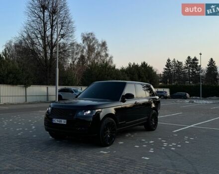 Черный Ленд Ровер Рендж Ровер, объемом двигателя 5 л и пробегом 206 тыс. км за 29500 $, фото 1 на Automoto.ua