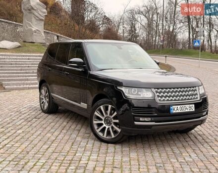 Черный Ленд Ровер Рендж Ровер, объемом двигателя 3 л и пробегом 204 тыс. км за 28500 $, фото 9 на Automoto.ua