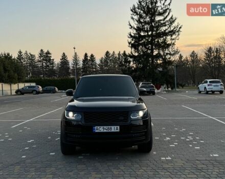 Черный Ленд Ровер Рендж Ровер, объемом двигателя 5 л и пробегом 206 тыс. км за 29500 $, фото 3 на Automoto.ua