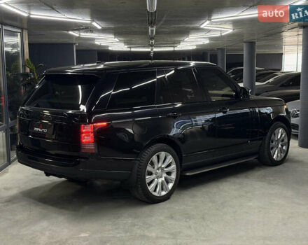Черный Ленд Ровер Рендж Ровер, объемом двигателя 3 л и пробегом 158 тыс. км за 28900 $, фото 13 на Automoto.ua