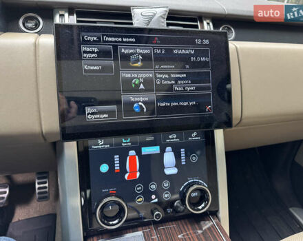 Ленд Ровер Рендж Ровер 2014 в Одессе на Automoto.ua Черный Ленд Ровер Рендж Ровер, объемом двигателя 5 л и пробегом 240 тыс. км за 33000 $, фото 19 на Automoto.ua