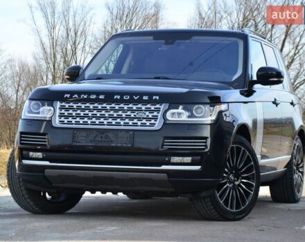 Чорний Ленд Ровер Рендж Ровер, об'ємом двигуна 3 л та пробігом 159 тис. км за 34750 $, фото 13 на Automoto.ua