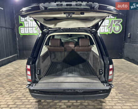 Чорний Ленд Ровер Рендж Ровер, об'ємом двигуна 4.37 л та пробігом 246 тис. км за 32299 $, фото 49 на Automoto.ua