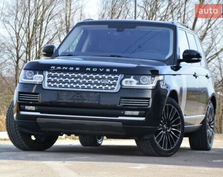 Чорний Ленд Ровер Рендж Ровер, об'ємом двигуна 3 л та пробігом 159 тис. км за 34750 $, фото 15 на Automoto.ua