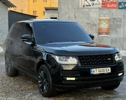 Чорний Ленд Ровер Рендж Ровер, об'ємом двигуна 5 л та пробігом 205 тис. км за 29999 $, фото 4 на Automoto.ua