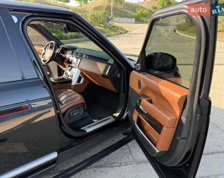 Черный Ленд Ровер Рендж Ровер, объемом двигателя 4.37 л и пробегом 202 тыс. км за 61499 $, фото 32 на Automoto.ua