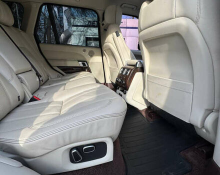 Черный Ленд Ровер Рендж Ровер, объемом двигателя 4.37 л и пробегом 220 тыс. км за 40000 $, фото 5 на Automoto.ua