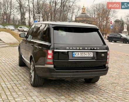 Черный Ленд Ровер Рендж Ровер, объемом двигателя 3 л и пробегом 204 тыс. км за 28500 $, фото 15 на Automoto.ua