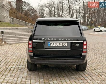 Черный Ленд Ровер Рендж Ровер, объемом двигателя 3 л и пробегом 204 тыс. км за 28500 $, фото 17 на Automoto.ua