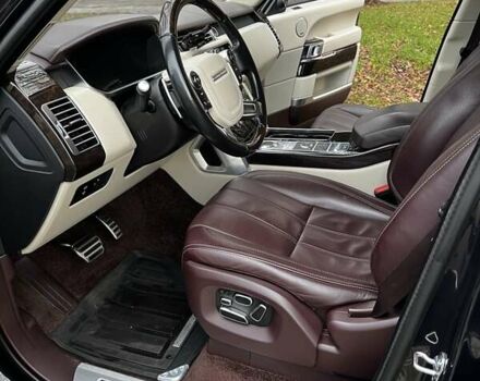 Черный Ленд Ровер Рендж Ровер, объемом двигателя 5 л и пробегом 175 тыс. км за 40300 $, фото 16 на Automoto.ua