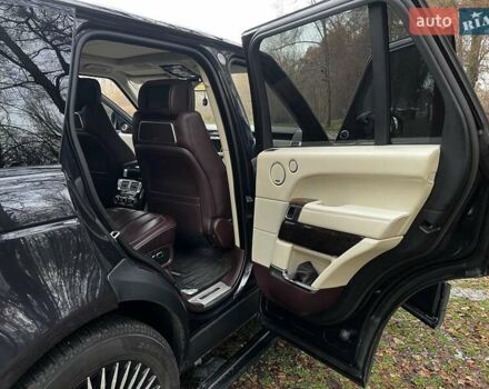 Черный Ленд Ровер Рендж Ровер, объемом двигателя 5 л и пробегом 175 тыс. км за 40300 $, фото 23 на Automoto.ua