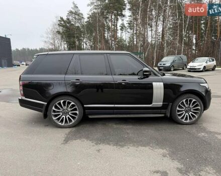 Чорний Ленд Ровер Рендж Ровер, об'ємом двигуна 4.37 л та пробігом 106 тис. км за 43500 $, фото 13 на Automoto.ua