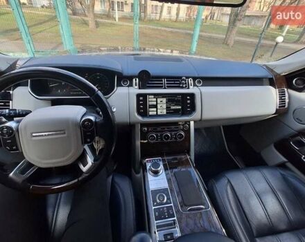 Черный Ленд Ровер Рендж Ровер, объемом двигателя 4.37 л и пробегом 216 тыс. км за 40500 $, фото 5 на Automoto.ua