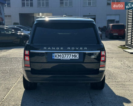 Ленд Ровер Рендж Ровер 2014 у Житомирі на Automoto.ua Чорний Ленд Ровер Рендж Ровер, об'ємом двигуна 5 л та пробігом 144 тис. км за 38999 $, фото 5 на Automoto.ua