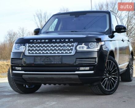 Чорний Ленд Ровер Рендж Ровер, об'ємом двигуна 3 л та пробігом 159 тис. км за 34750 $, фото 14 на Automoto.ua