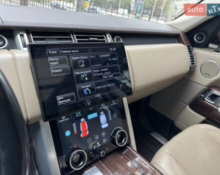 Ленд Ровер Рендж Ровер 2014 в Одессе на Automoto.ua Черный Ленд Ровер Рендж Ровер, объемом двигателя 5 л и пробегом 240 тыс. км за 33000 $, фото 20 на Automoto.ua