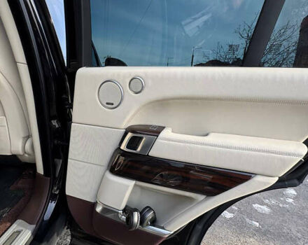 Черный Ленд Ровер Рендж Ровер, объемом двигателя 4.37 л и пробегом 220 тыс. км за 40000 $, фото 8 на Automoto.ua