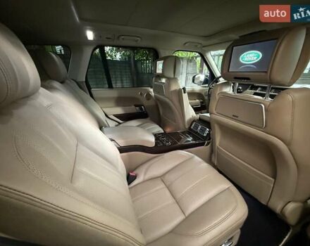 Чорний Ленд Ровер Рендж Ровер, об'ємом двигуна 4.37 л та пробігом 106 тис. км за 43500 $, фото 5 на Automoto.ua