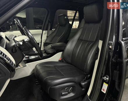 Черный Ленд Ровер Рендж Ровер, объемом двигателя 3 л и пробегом 158 тыс. км за 28900 $, фото 18 на Automoto.ua