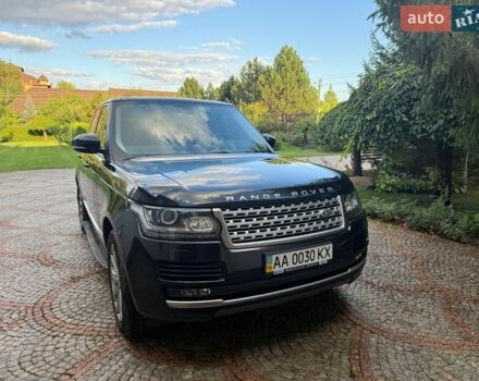 Чорний Ленд Ровер Рендж Ровер, об'ємом двигуна 4.37 л та пробігом 129 тис. км за 37900 $, фото 1 на Automoto.ua