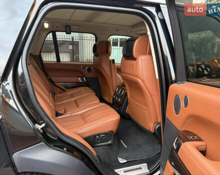 Черный Ленд Ровер Рендж Ровер, объемом двигателя 4.4 л и пробегом 165 тыс. км за 38999 $, фото 21 на Automoto.ua