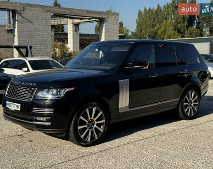 Ленд Ровер Рендж Ровер 2014 у Житомирі на Automoto.ua Чорний Ленд Ровер Рендж Ровер, об'ємом двигуна 5 л та пробігом 144 тис. км за 38999 $, фото 2 на Automoto.ua