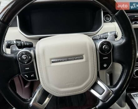 Чорний Ленд Ровер Рендж Ровер, об'ємом двигуна 5 л та пробігом 174 тис. км за 41000 $, фото 18 на Automoto.ua