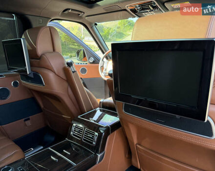 Черный Ленд Ровер Рендж Ровер, объемом двигателя 4.37 л и пробегом 202 тыс. км за 61499 $, фото 60 на Automoto.ua