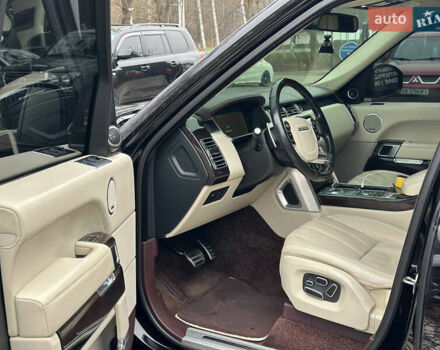 Чорний Ленд Ровер Рендж Ровер, об'ємом двигуна 5 л та пробігом 200 тис. км за 29000 $, фото 11 на Automoto.ua