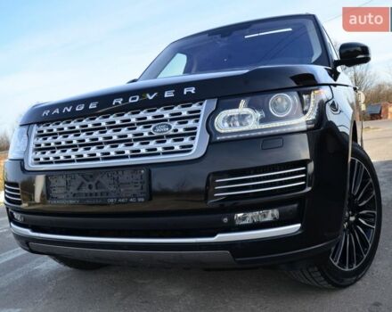 Чорний Ленд Ровер Рендж Ровер, об'ємом двигуна 3 л та пробігом 159 тис. км за 34750 $, фото 2 на Automoto.ua