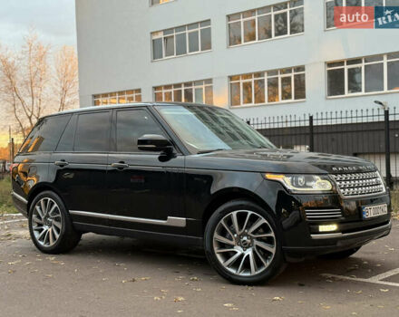 Черный Ленд Ровер Рендж Ровер, объемом двигателя 4.4 л и пробегом 165 тыс. км за 37999 $, фото 9 на Automoto.ua
