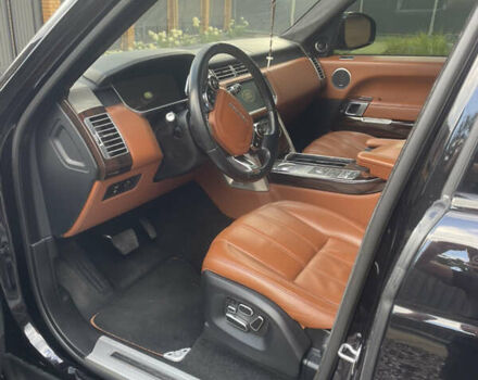 Черный Ленд Ровер Рендж Ровер, объемом двигателя 4.37 л и пробегом 210 тыс. км за 39999 $, фото 21 на Automoto.ua